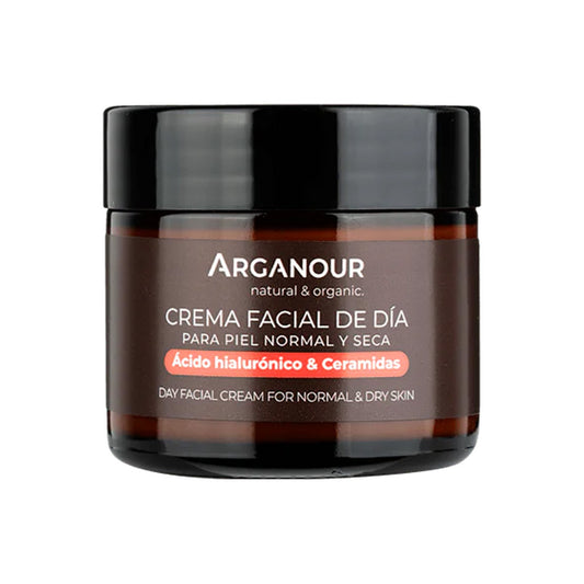 Crème visage de jour pour peaux normales et sèches Arganour 50 ml