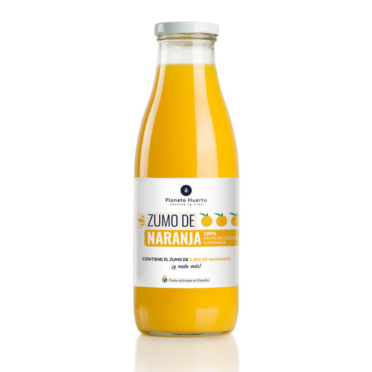 Orangensaft 100% gepresste Früchte Eco Planet Orchard 750ml