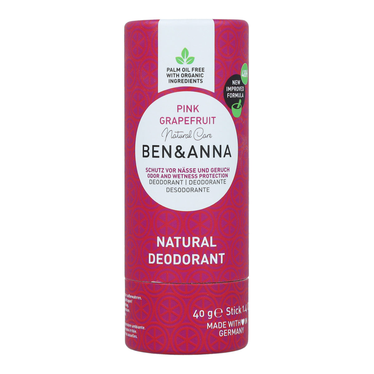 Déodorant (zéro déchet) Ben&Anna PinkGrapefruit  40 g