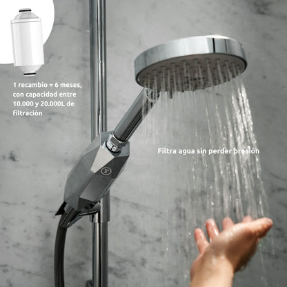 2er-Pack Filterpatronen für Duschkopf ShowerPro Diamond Tappwater