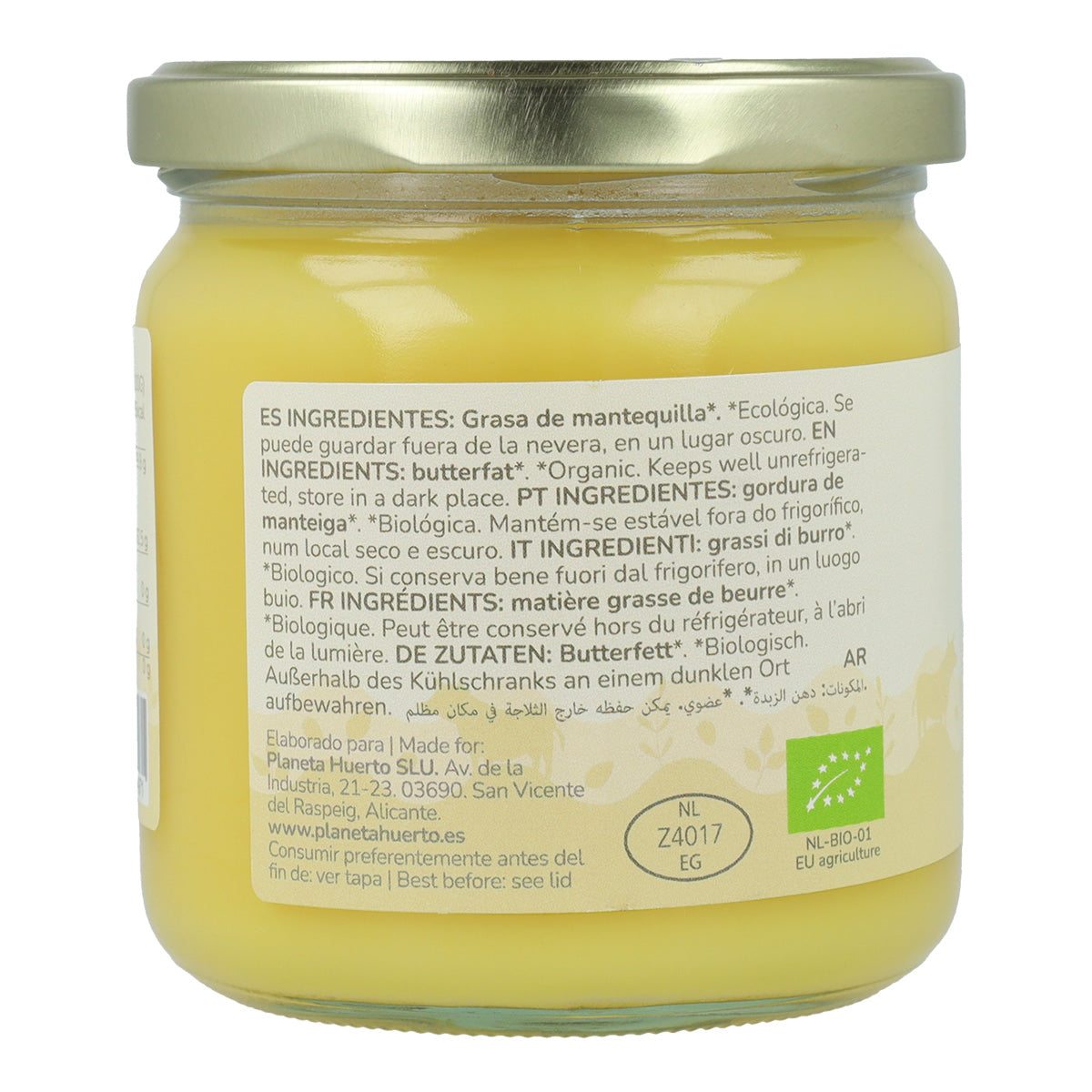 Opakowanie 2x masło klarowane Ghee ECO Planet Orchard 350 gr