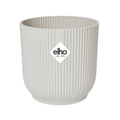 Blomkruka Vibes Fold Round Silky White Elho 25 cm