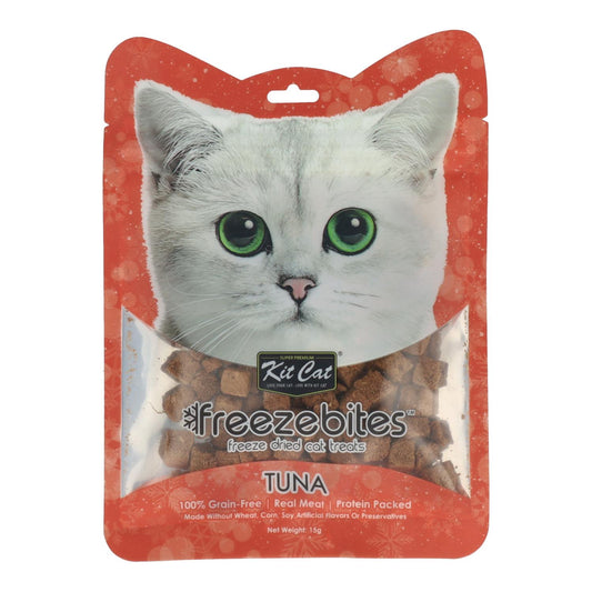 Zestaw Cat FreezeBites – tuńczyk 15 g Naturalna liofilizowana przekąska dla kotów