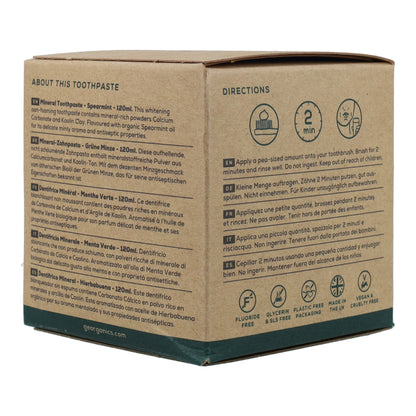 Natürliche Zahnpasta mit Pfefferminze und Kokosnuss Georganics 120 ml