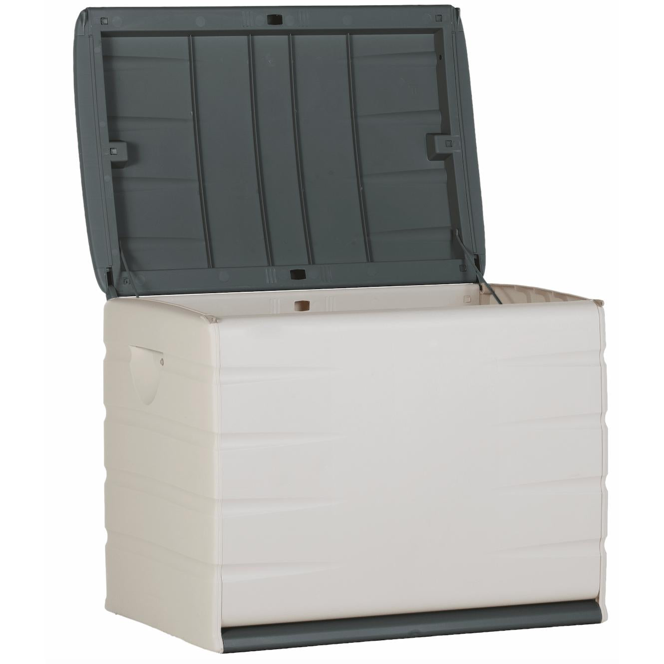 Bauletto 80 cm Space Saver Plastiken Nero Beige (Ricondizionato)