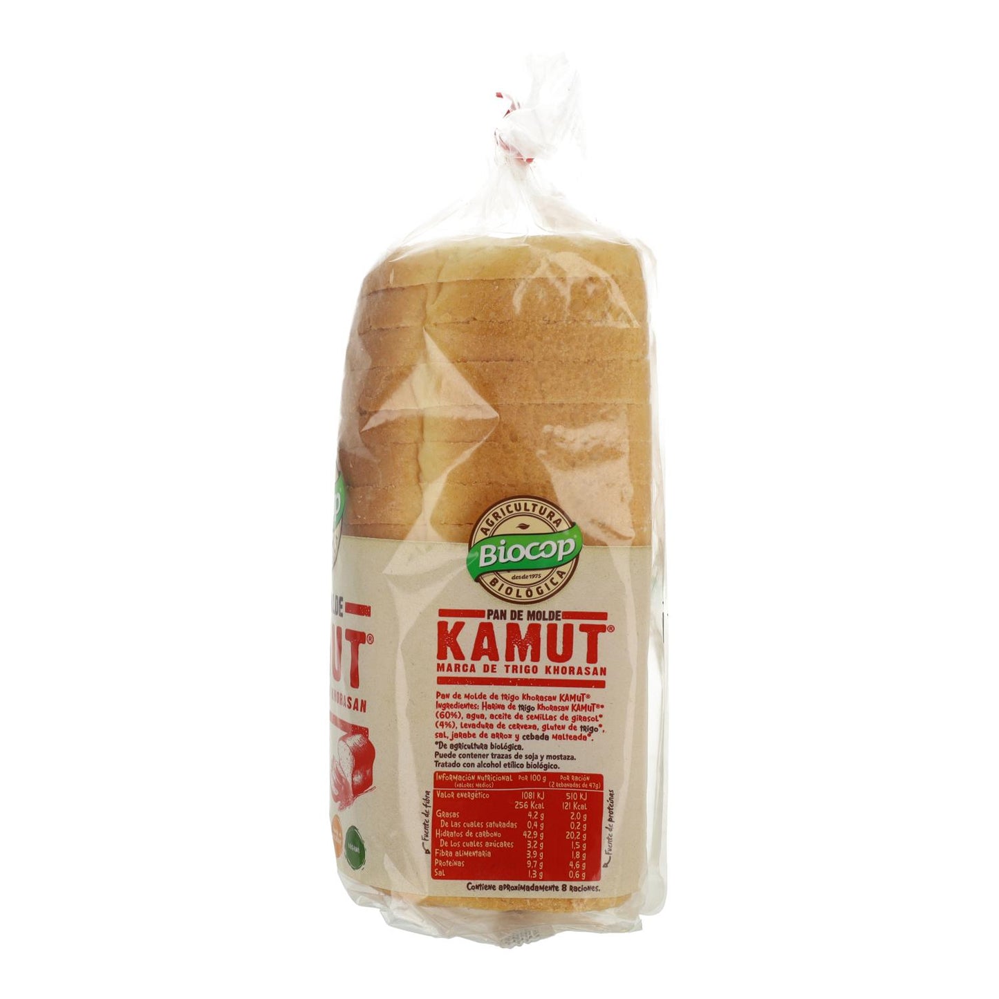 Ekologiskt vitt kamutbröd Biocop 400 g