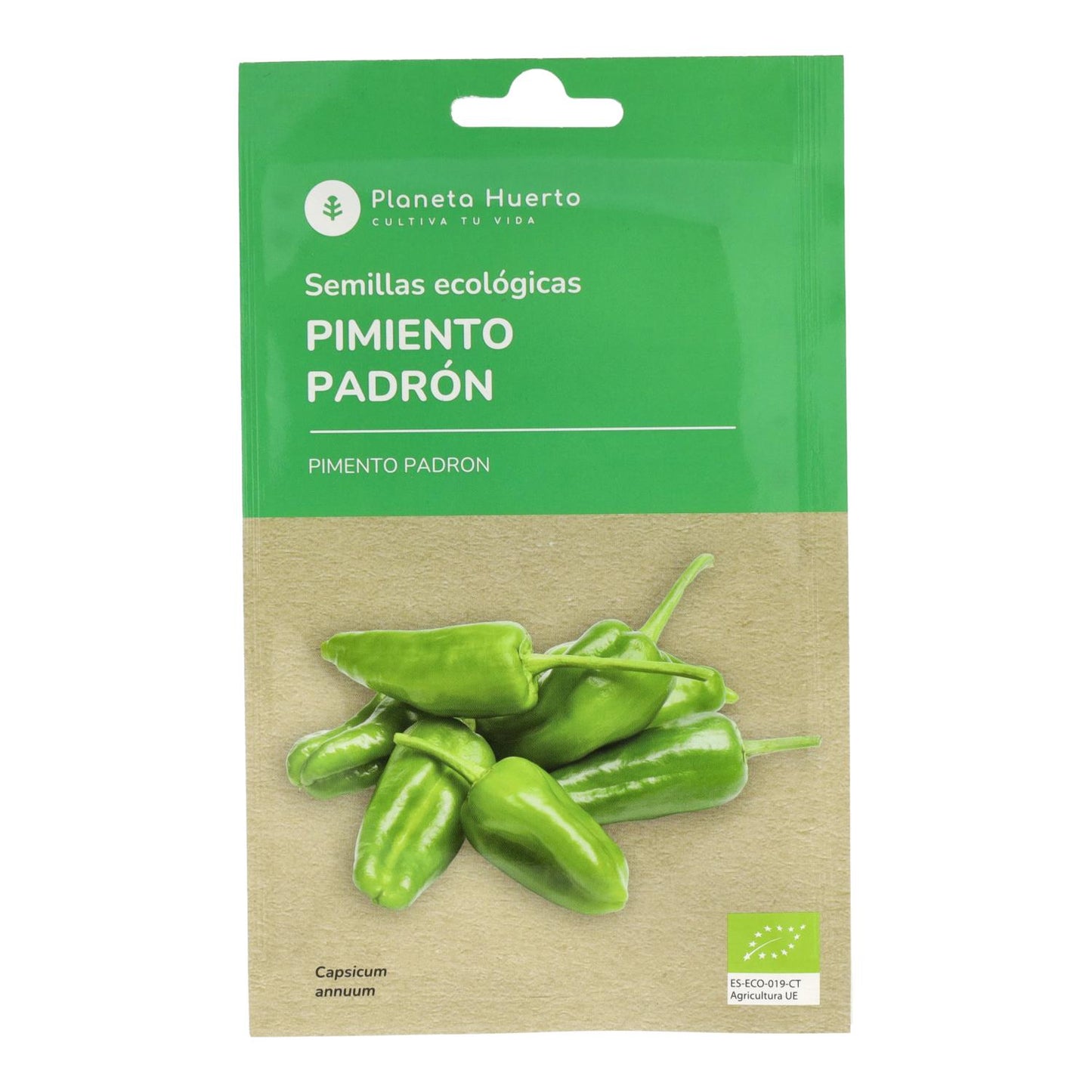 Organiczne nasiona papryki Padron Planeta Huerto