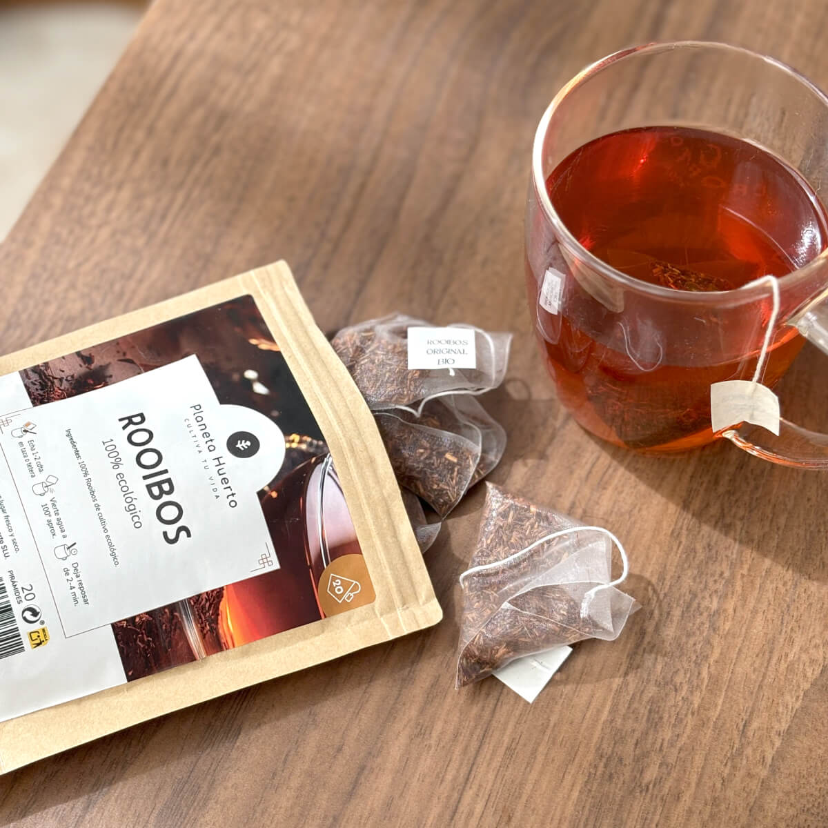 Rooibos Original ECO Rooibos Planet Garden 20 pyramides