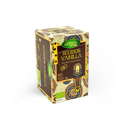 Rooibos-Tee Vanille zum Aufgießen Artemis Bio 20 Beutel