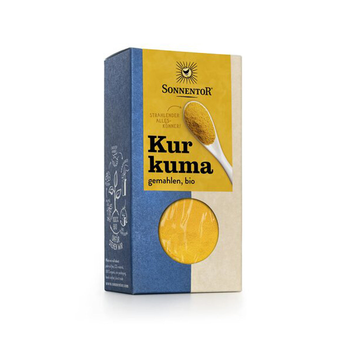Gemahlene Kurkuma Sonnentor 40 g