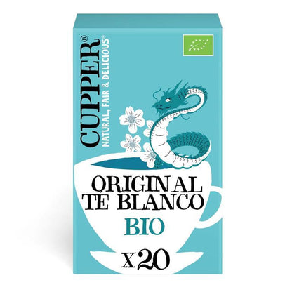 Tè bianco classico biologico Cupper 20 bustine