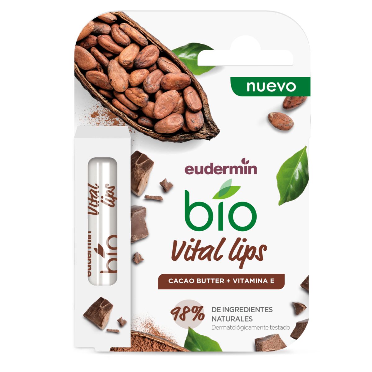 Lippenbalsem Vital Cacao Butter Eudermin 4,8 g