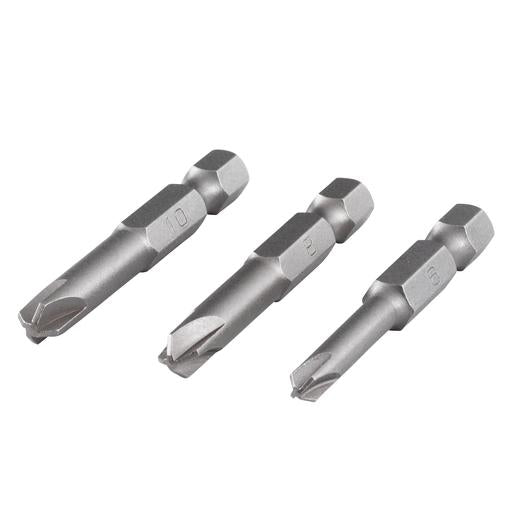 3 końcówki wkrętakowe Torq-Set 50 mm Wolfcraft