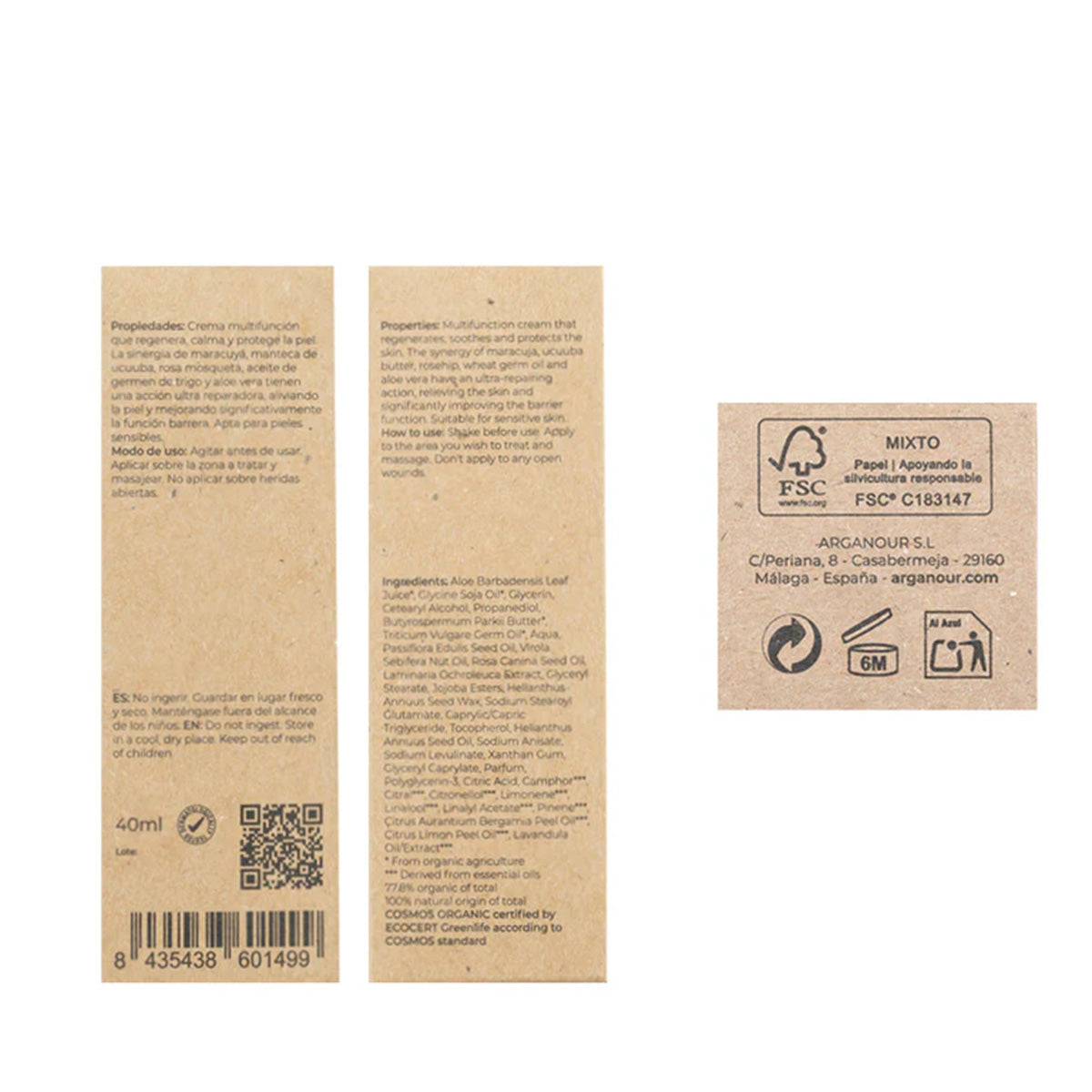 Boticream Reparierende Creme Arganour 40 ml