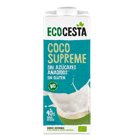 Bio-Kokosnuss-Pflanzendrink Supreme ECOCESTA 1 l
