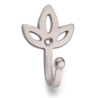 Wieszak mosiężny tulipan Mosiądz satynowy