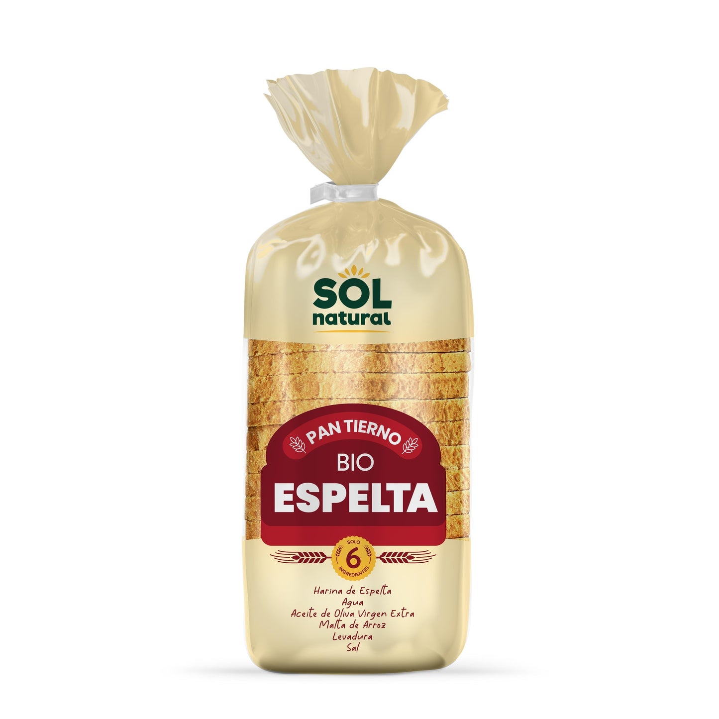 Biologisch speltbrood Sol Natural 400 g