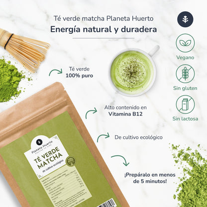 Matcha-Tee-Pulver ECO Planeta Huerto 70 g