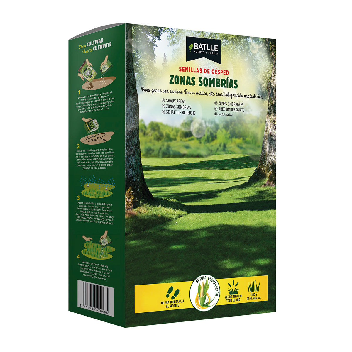 Batlle Shade Grass Seeds 500 g