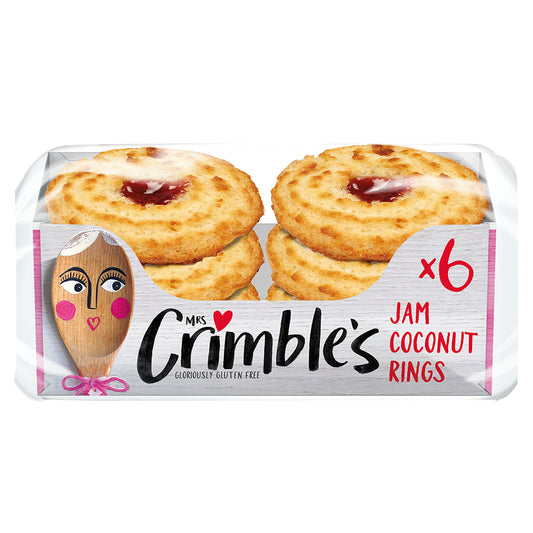 Biscuits à la noix de coco et à la fraise sans gluten 240 g Mrs Crimbles