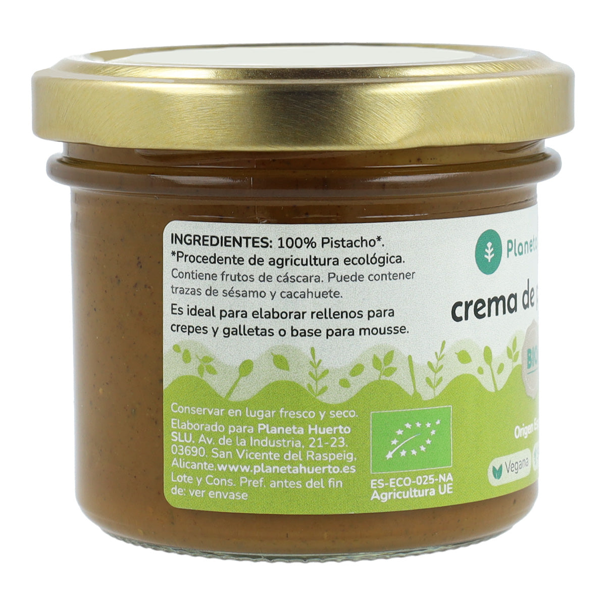 Zestaw 3x krem pistacjowy 100% ECO Planeta Huerto 100 g