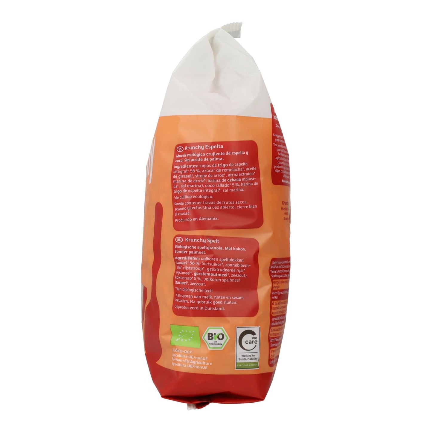 Knuspriges Müsli aus Dinkel und Bio-Kokosnuss Barnhouse 600 g