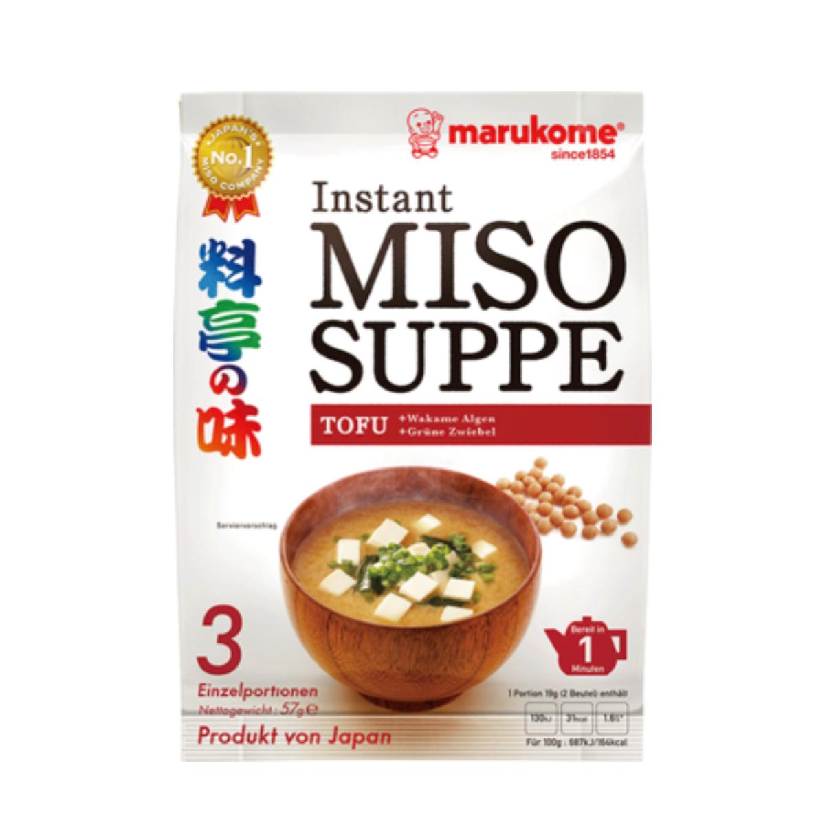 Pasta per zuppa di miso Marukome 57 g