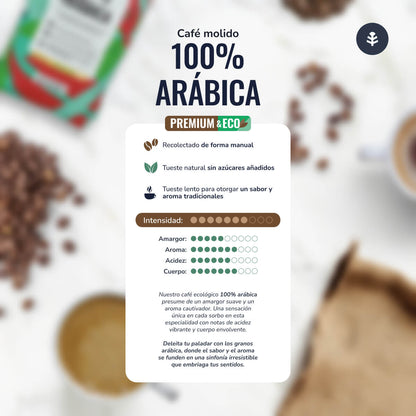 100% Arabica Planet Orchard Eco ground coffee 250 g