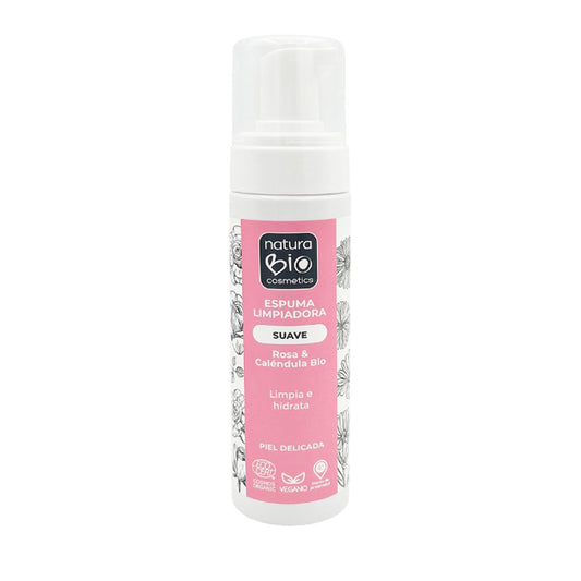 Delikatna pianka myjąca Naturabio, NATURABIO, 200 ml