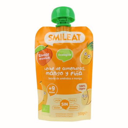 Almond, Mango and Pineapple Pouch ECO Smileat, 100g