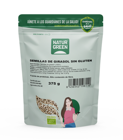 Organic Sunflower Seeds Naturgreen 225 g