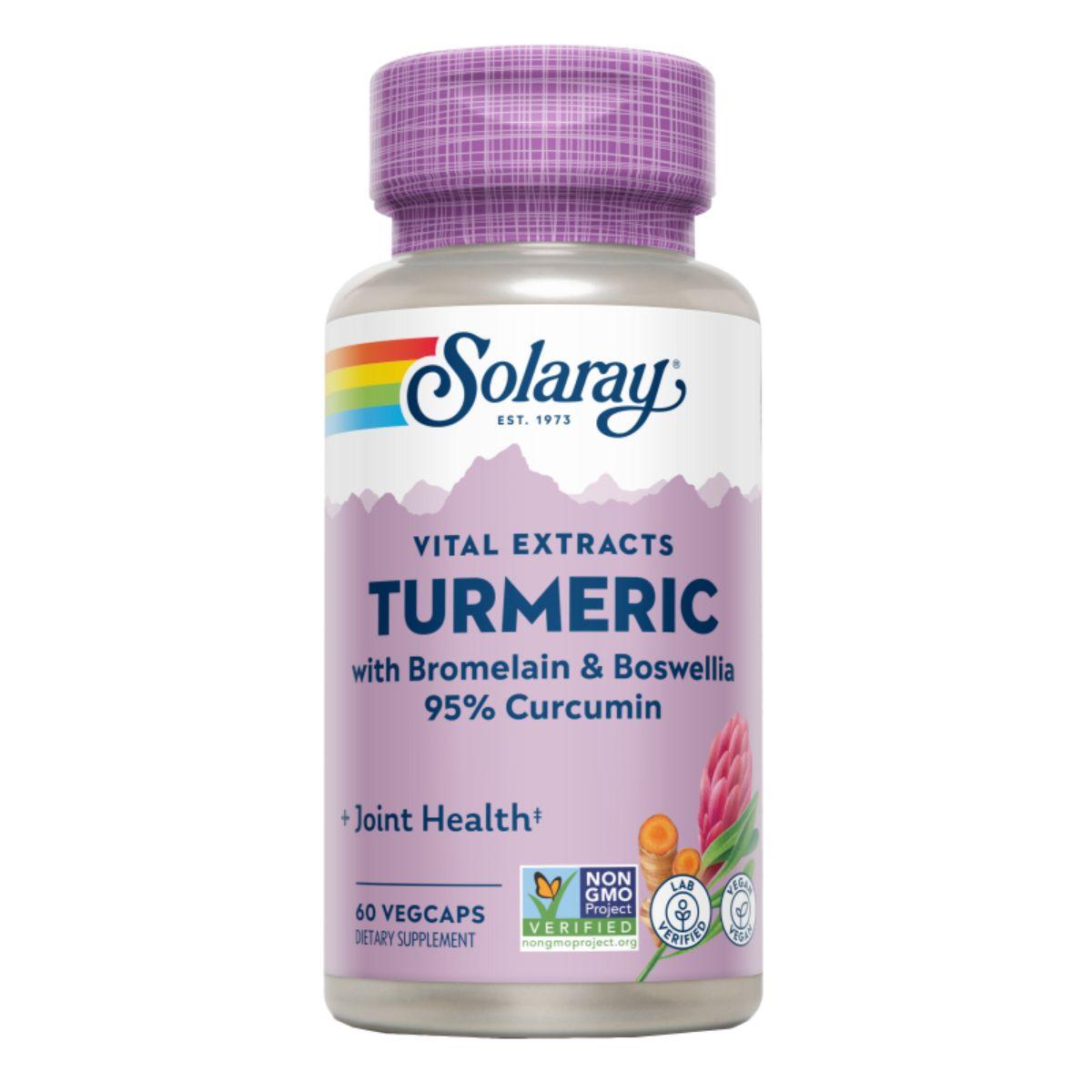 TURMERIC (Bromélaïne & Boswellia) 60 gélules Solaray