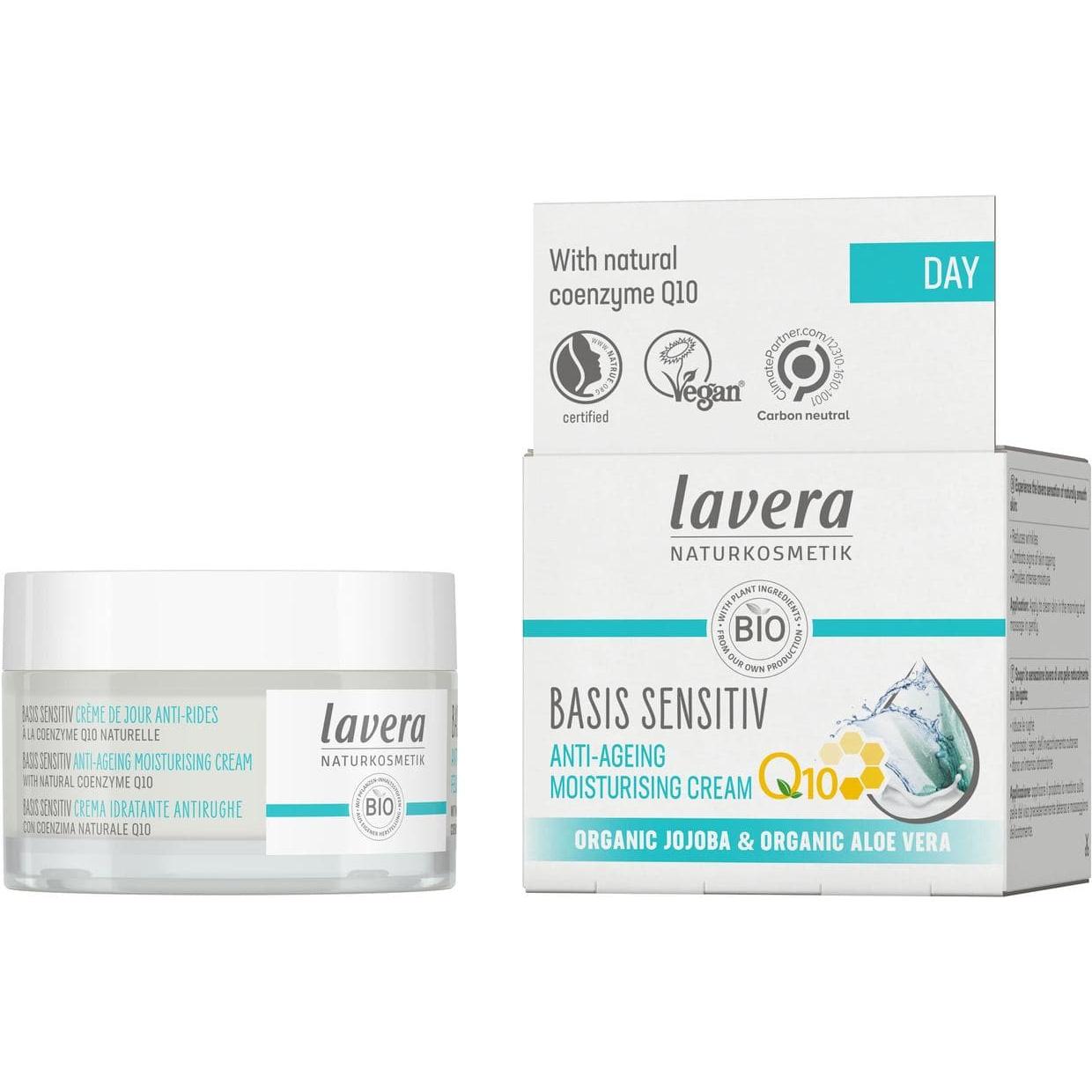 Crema giorno idratante antirughe Q10 Lavera 50 ml