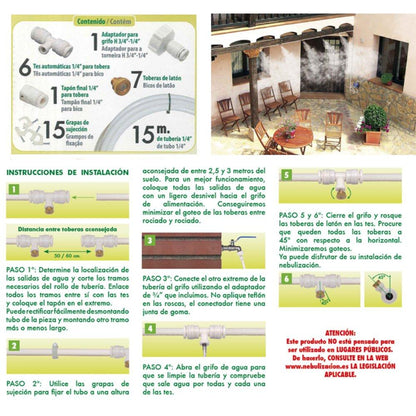 Nebuliseringskit Vivoverde