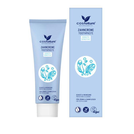 Dentifrice au fluor Sentiive, Cosnature, 75 ml