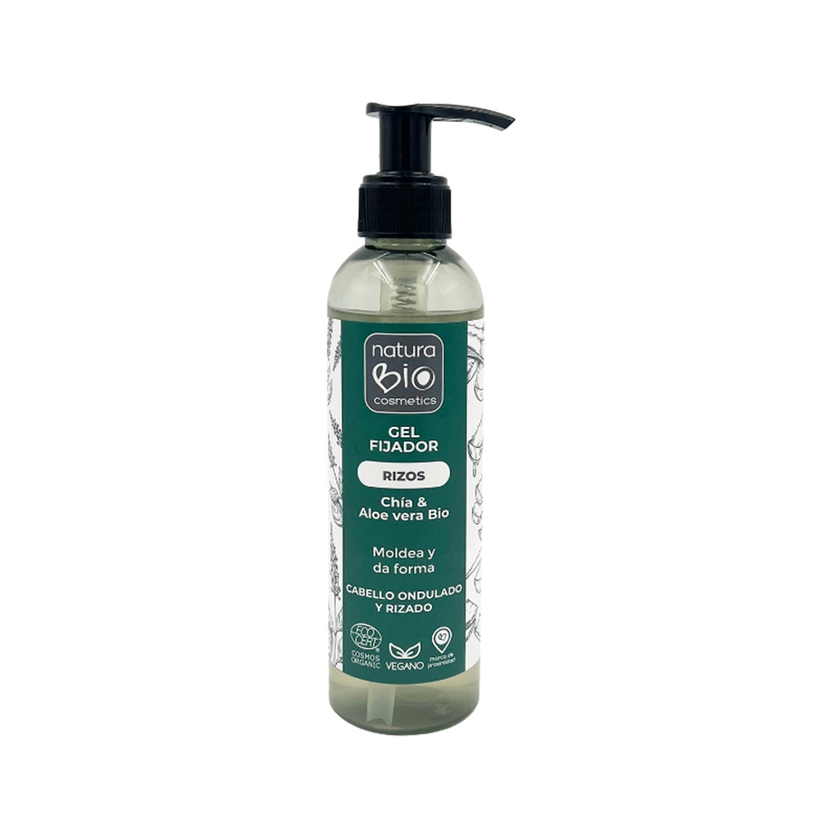 Żel utrwalający loki NaturaBIO Cosmetics 200 ml