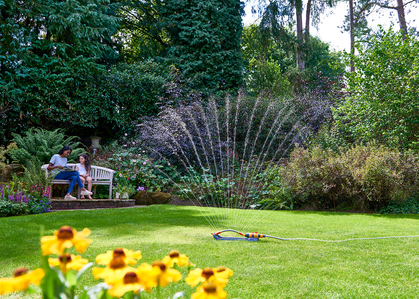 Rektangulär sprinkler Pro XL 350 m2 Hozelock