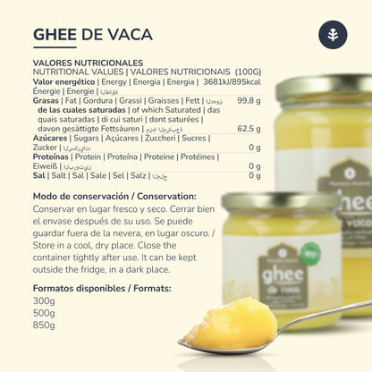 Pack 3xGhee beurre clarifié ECO Planeta Huerto 500 gr
