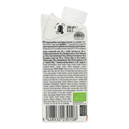 Bevanda alle mandorle naturali senza zucchero Bio Ecomil 200 ml