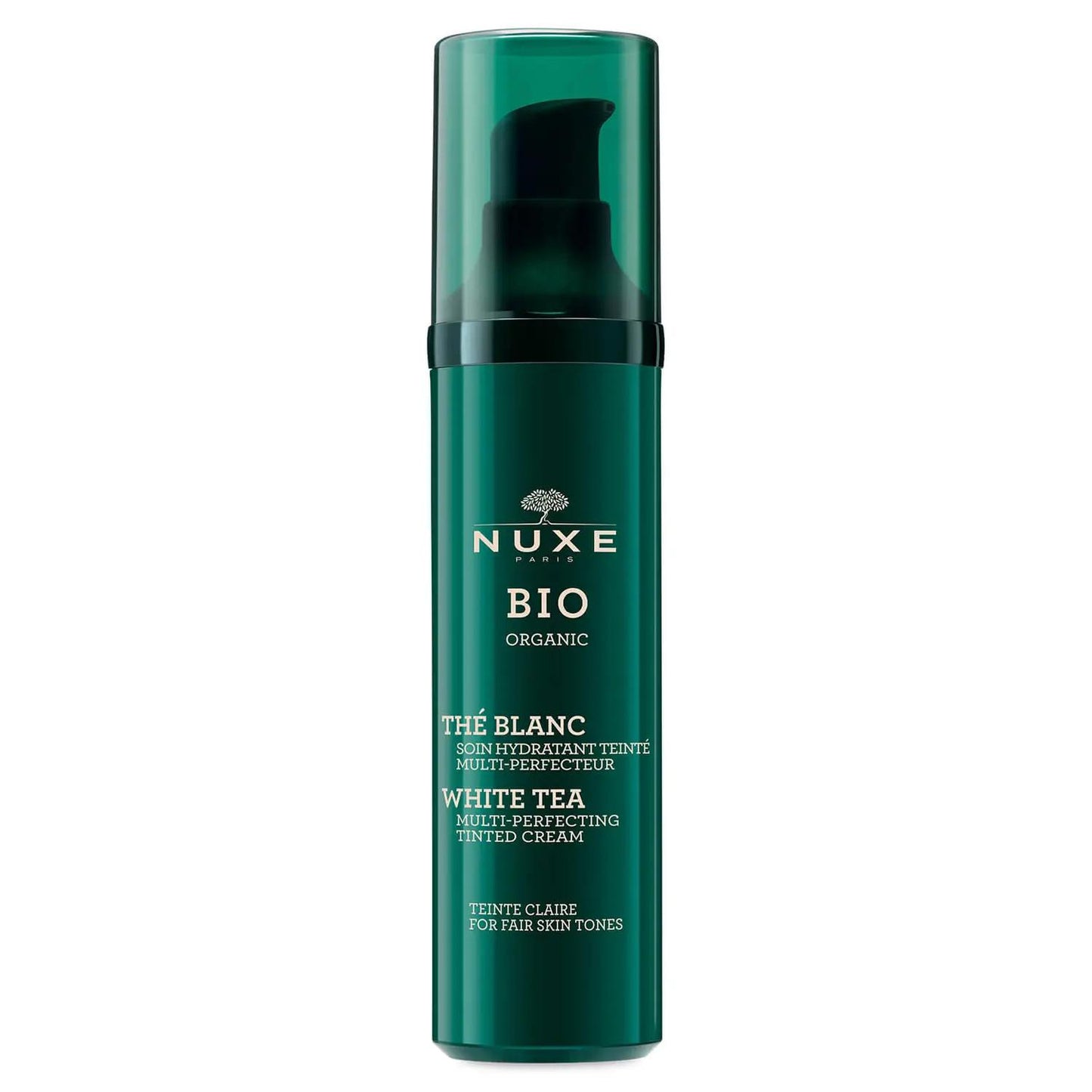 Hydraterende behandeling met kleur Multi-Perfection Witte thee 50 ml Nuxe Lichte tint