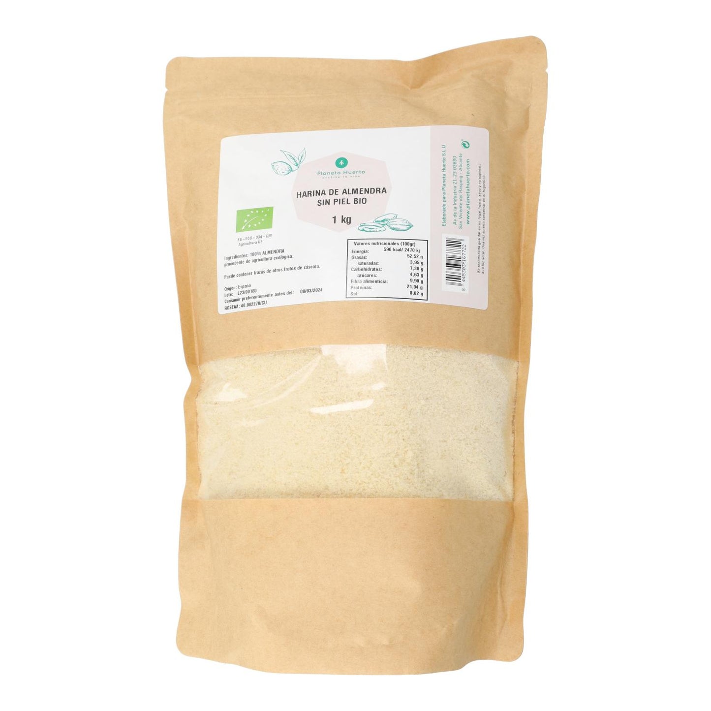 Mandelmehl ECO Planeta Huerto 1 kg