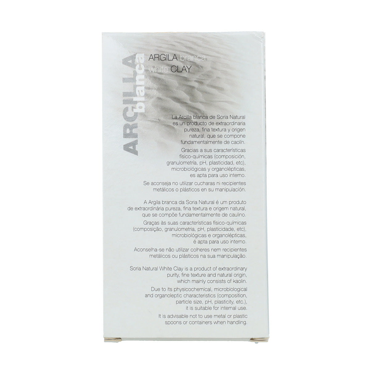 Vit lera Soria natural 250 g