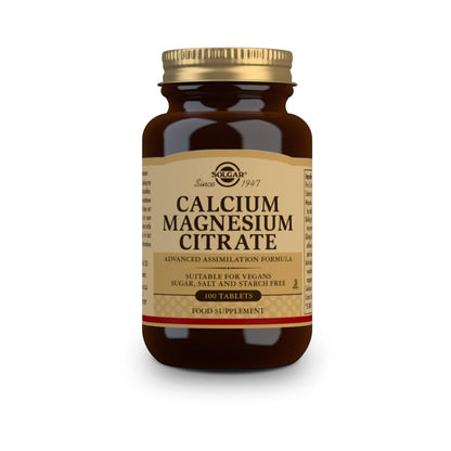 Calcium-Magnesium-Citrat Solgar 100 Tabletten