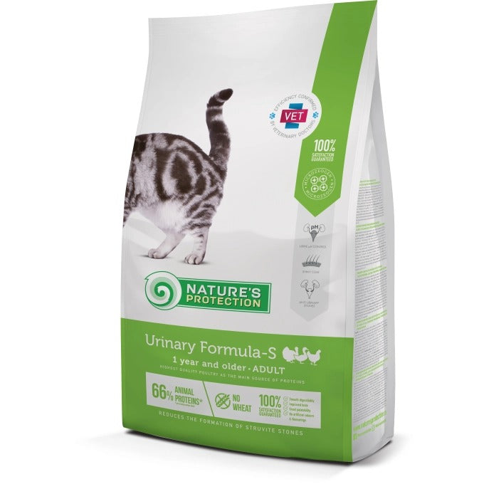 Nature's Protection Cat Urinary Formula-S Fjäderfä Kattfoder 2 kg