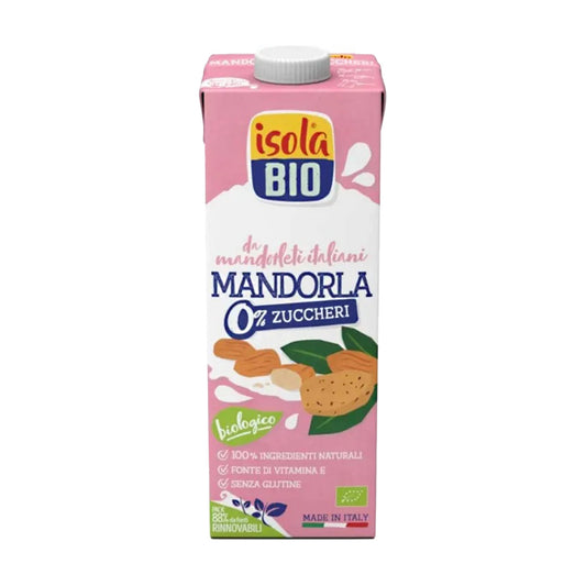 Bevanda alle mandorle senza zucchero Bio Isola Bio 1 L