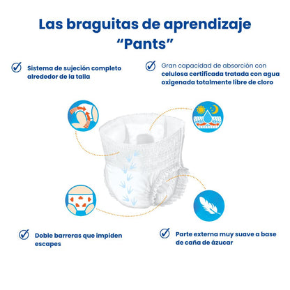 Blöjor Pants Storlek 4 (7–18 kg) Pingo 30 st