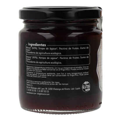 Ecosana Organic Sugar-Free Blackberry Extra Jam 260 g