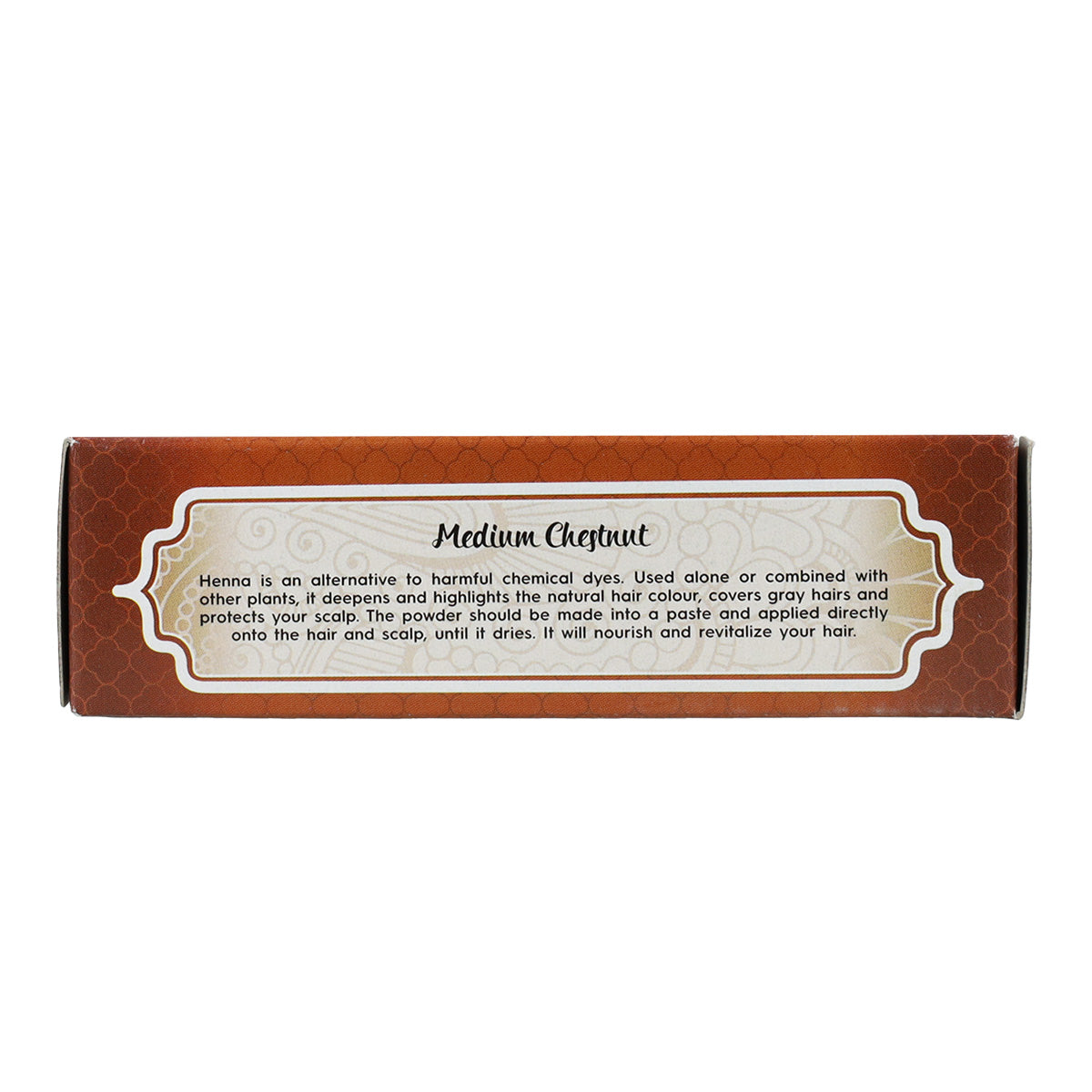 Teinture au henné châtain moyen en poudre Radhe Shyam 100 g