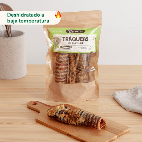 Naturalna gryzaka z tchawicą cielęcą Wild Balance 100 g