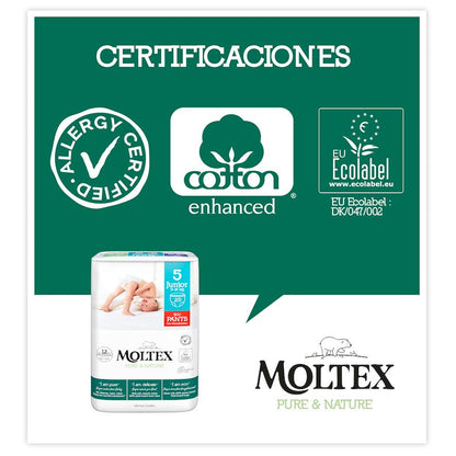 SONDERANGEBOT Moltex Pure & Nature Windeln T5 (9-14 kg), 40 Stück